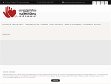 Tablet Screenshot of contralamuertesubita.org